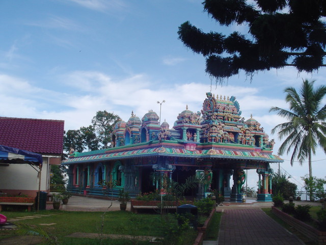 Hindu-Tempel auf dem Bukit Bendera
