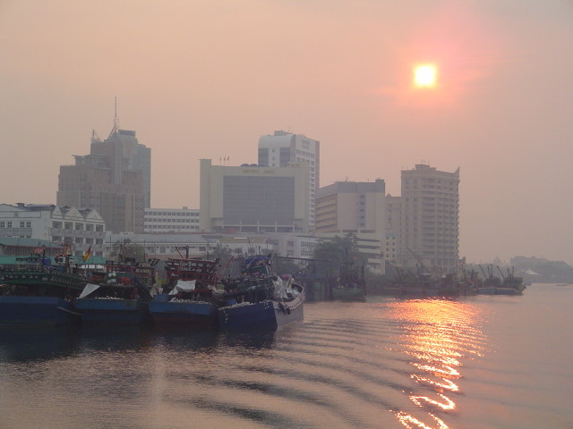 Sarawak River von Kuching