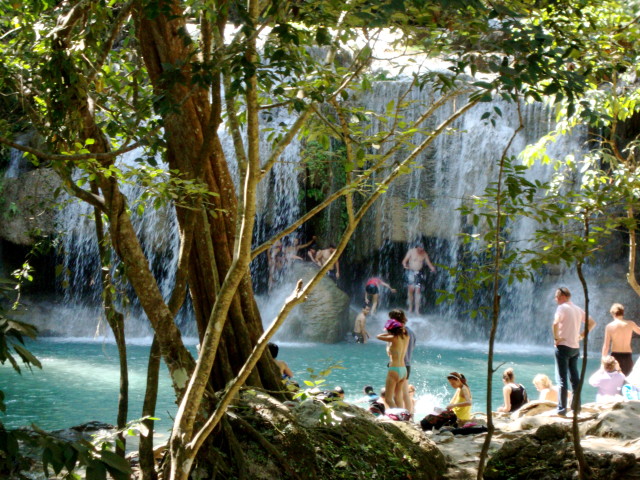 Erawan-Wasserfall