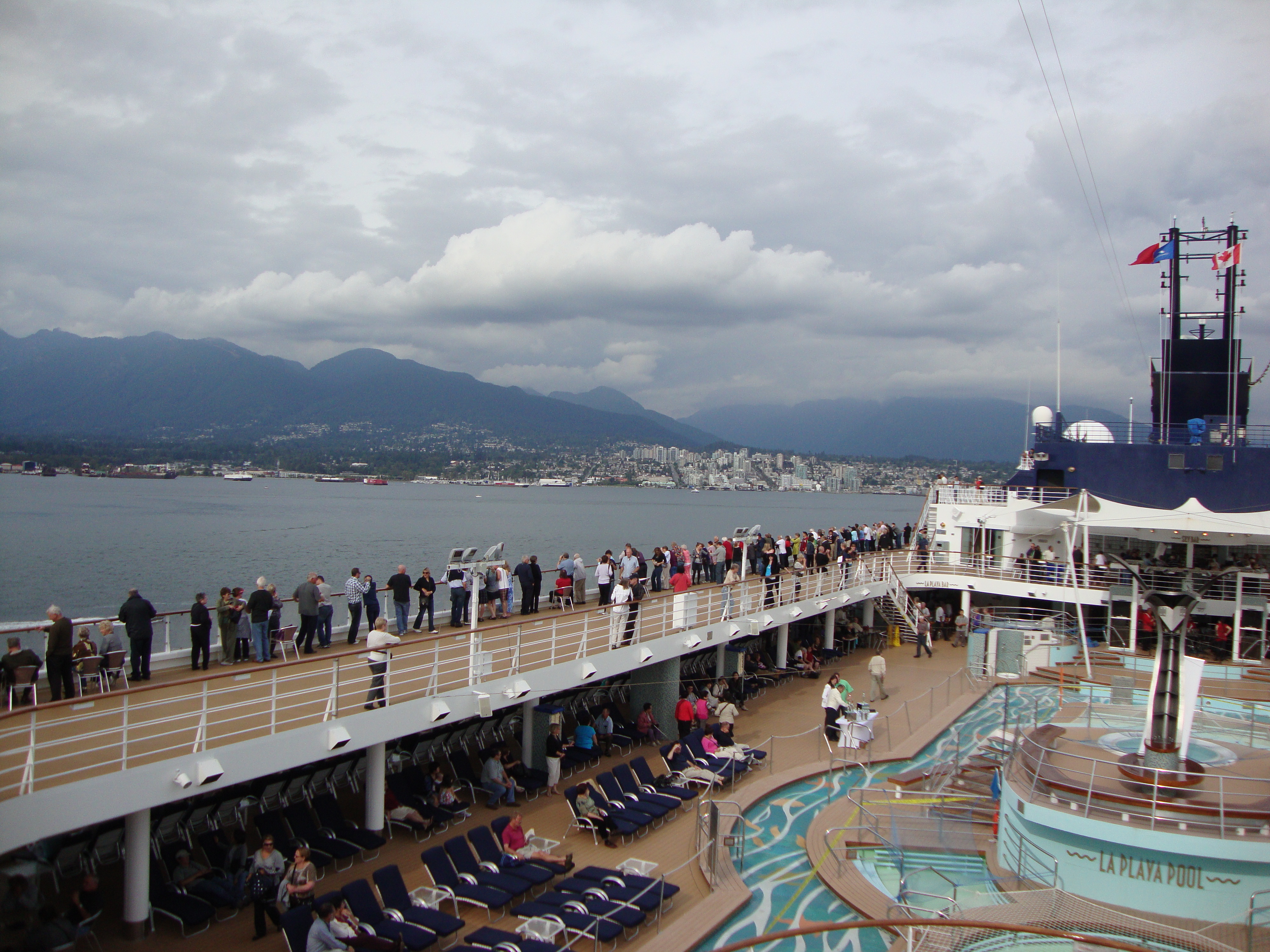 Abfahrt Celebrity Cruises