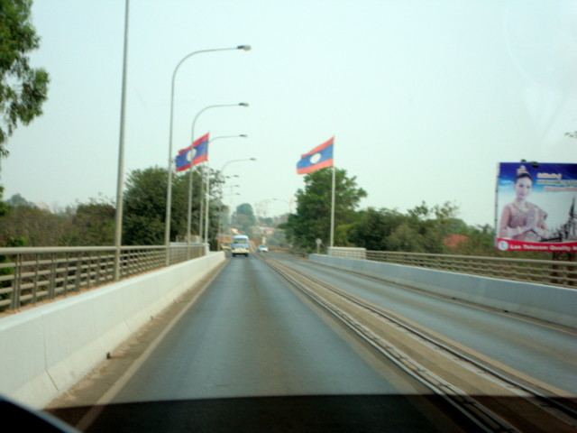 Brücke der Freundschaft Thailand - Laos