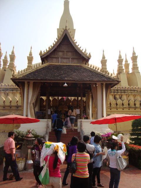 Laos - Vientiane - Wat That Luang