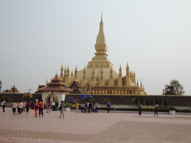 Laos - Vientiane - Wat That Luang