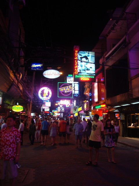 Pattaya bei Nacht