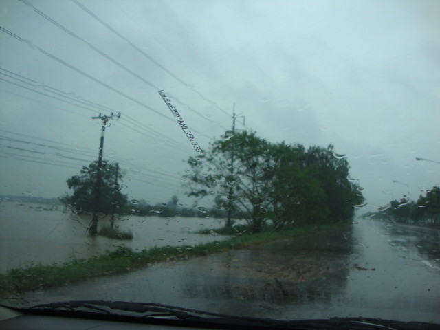 Land unter Wasser