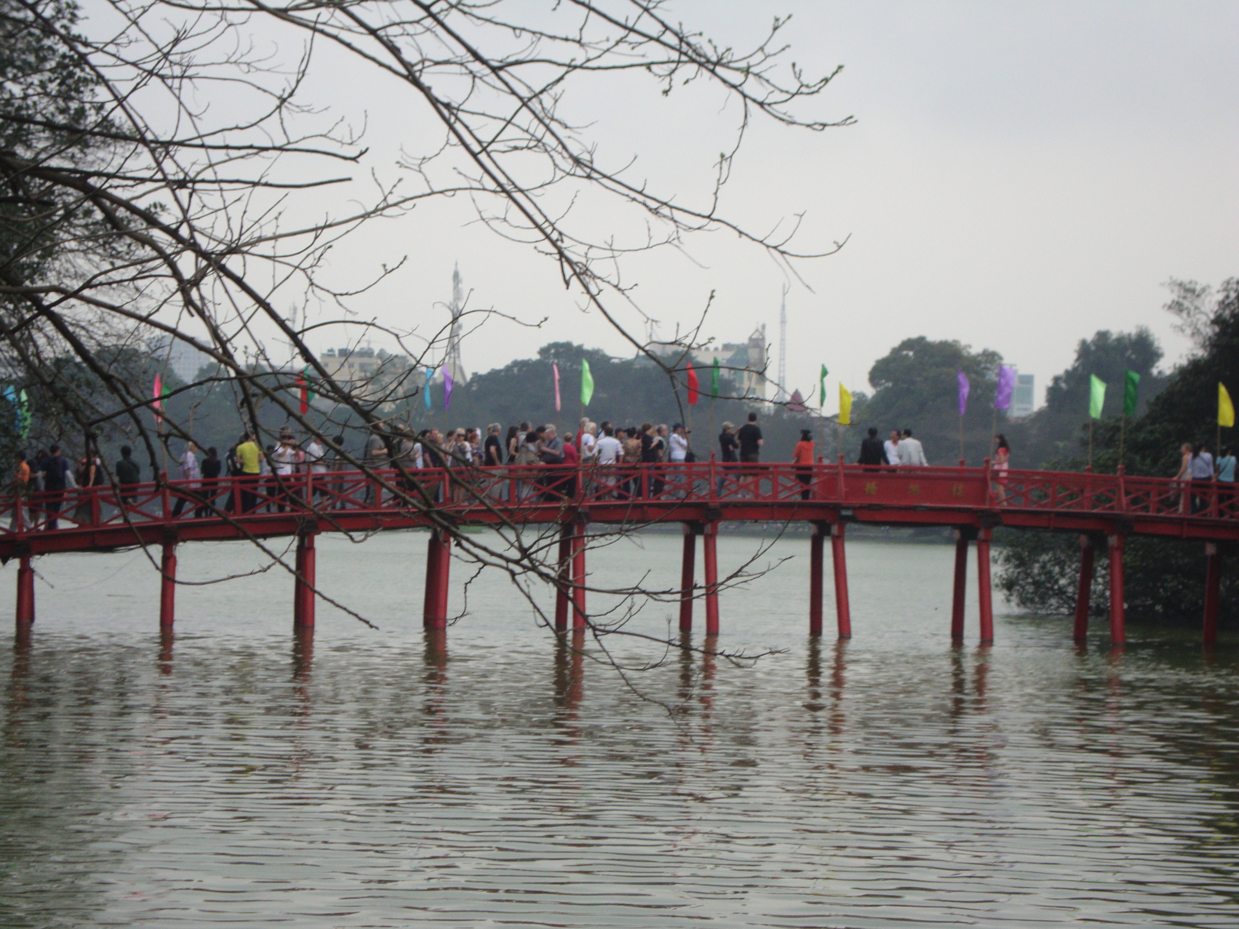Hanoi - Rote Brücke