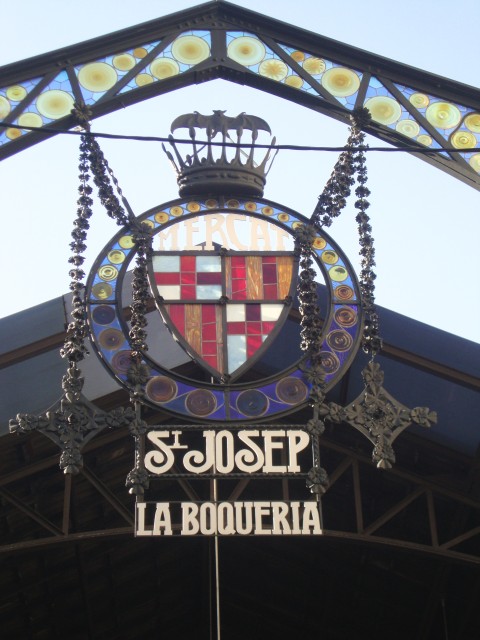 „Mercat de la Boqueria“ Barcelona