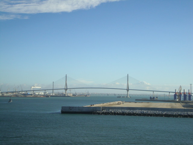 Die neue Brücke zwischen Cádiz und Puerto Real “Puente de la Pepa”