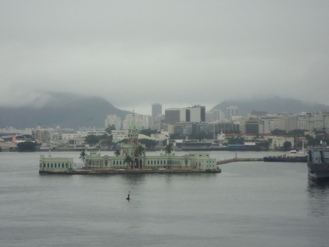 Ilha Fiscal - Hintergrund Rio de Janeiro