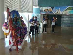 Empfang in Recife