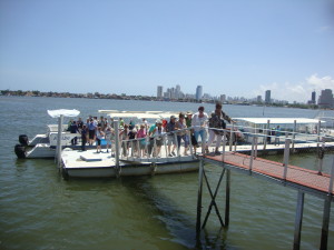 Ende des Ausflugs mit dem Catamaran