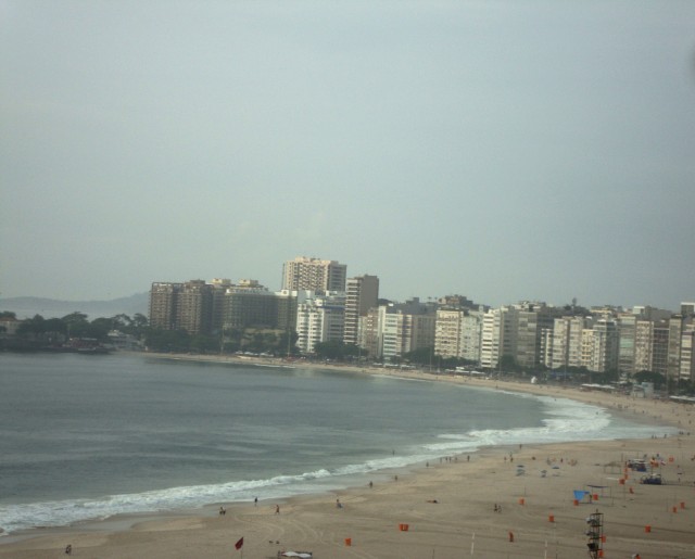 Der Strand Copacabana