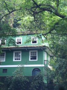 Restaurant im Rio Tijuca-Nationalpark - war jedoch geschlossen