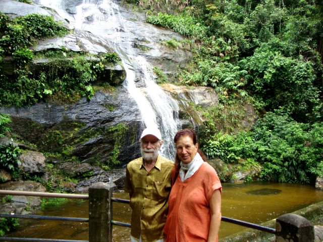 Cascatinha Taunay mit Anita und Simon