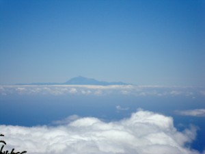 El Teide vom Roque de los Muchachos aus